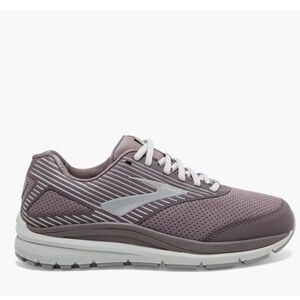 Brooks Addiction Walker Suede Slip Resistant Walking Shoe Sneaker Size 6.5D Wide